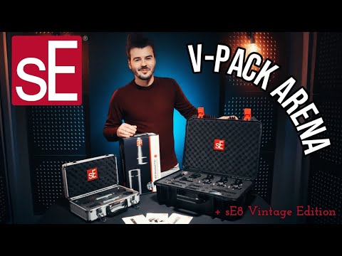 sE Electronics - V-Pack Arena Drum Microphones