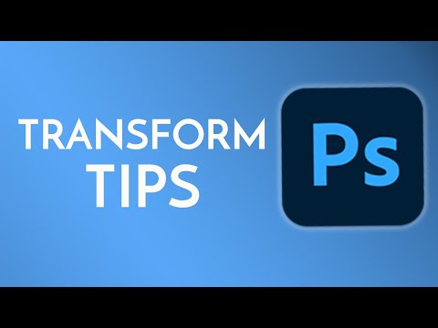 PhotoShop Transform Tips: Zoom and Constrain Proportions