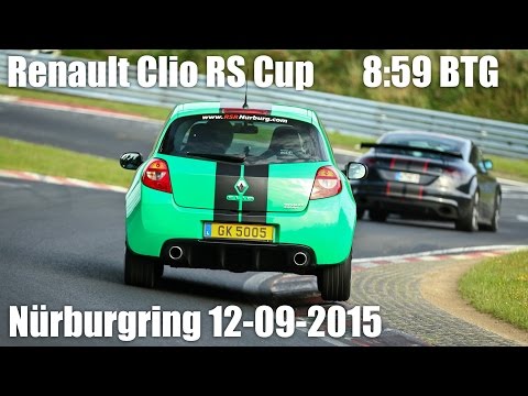 Renault Clio RS Nürburgring 8:59min BTG