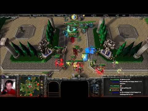 TH000 (HU) Fly100% (ORC) vs Happy (UD) Lyn (ORC) - 2v2 - Highly Recommended WarCraft 3 - WC3614
