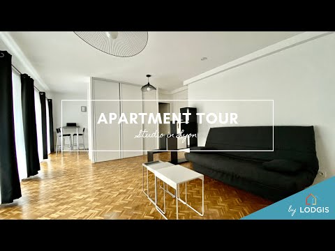 Apartment Tour // Furnished  33.7m2 in Lyon – Ref : 1L721433