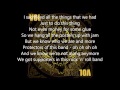Volbeat Thanks (lyrics)