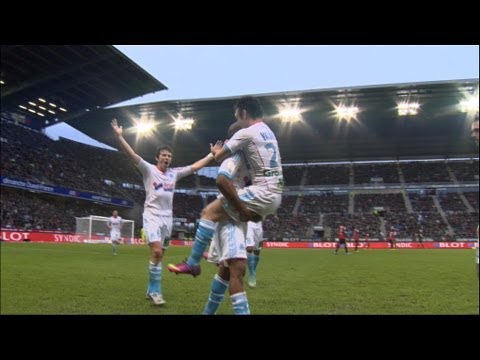 But André AYEW (37') - Stade Rennais FC - Olympique de Marseille (2-2) / 2012-13