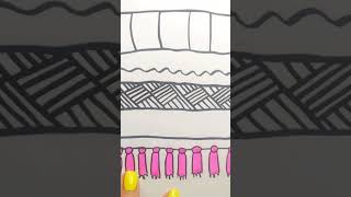 Blanket Coloring relaxing video