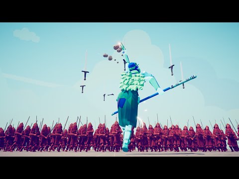 GALAXIA THE SPACE GODDESS vs ARMIES - Totally Accurate Battle Simulator TABS