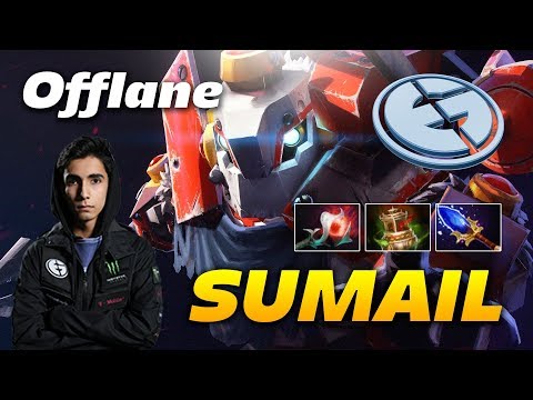 SumaiL Clockwerk Offlane - [Rank 87 Europe] Dota 2 Pro Gameplay