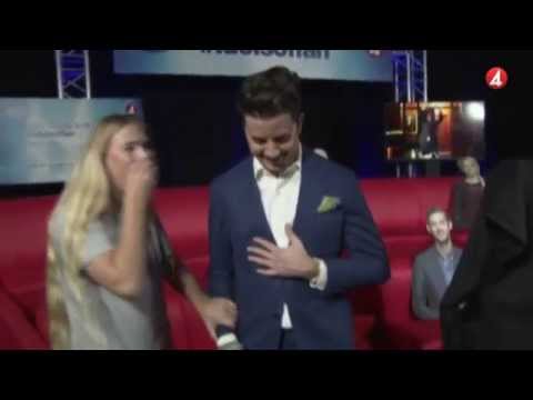 Happy halloween - Här skräms Niklas Musco av Saranda Hasani i Idolsoffan - Idol Sverige (TV4)
