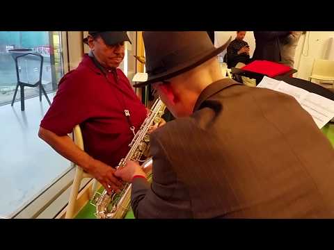 Benny Golson on my Lyrist saxophone