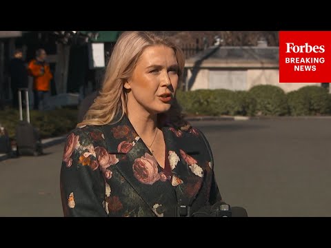 BREAKING NEWS: Karoline Leavitt Takes Reporters' Questions After Trump Threatens U.S. Action In Iran