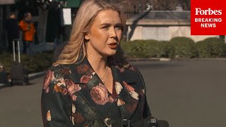 BREAKING NEWS: Karoline Leavitt Takes Reporters' Questions After Trump Threatens U.S. Action In Iran