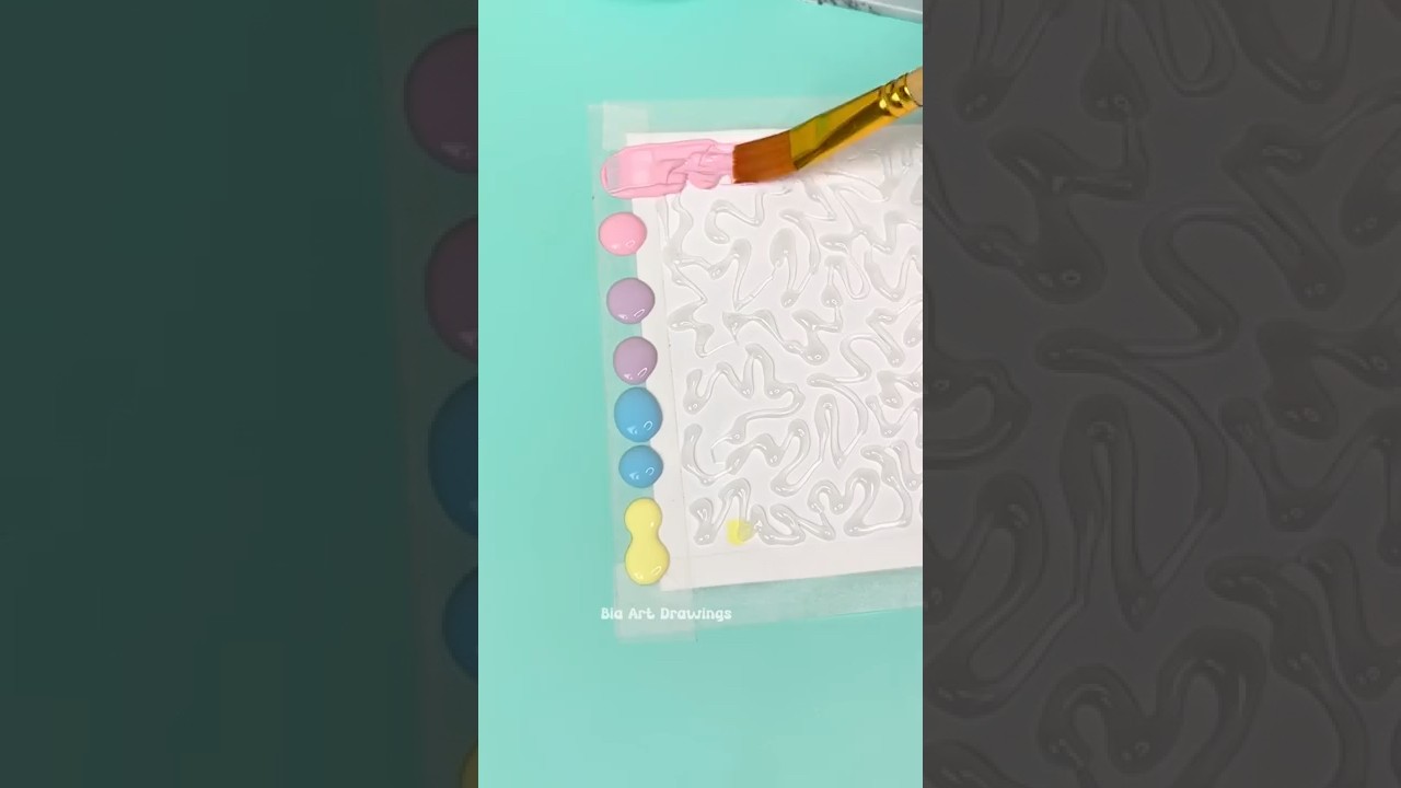 Impress Everyone with This Art Technique #shorts #painting #paintingtutorial