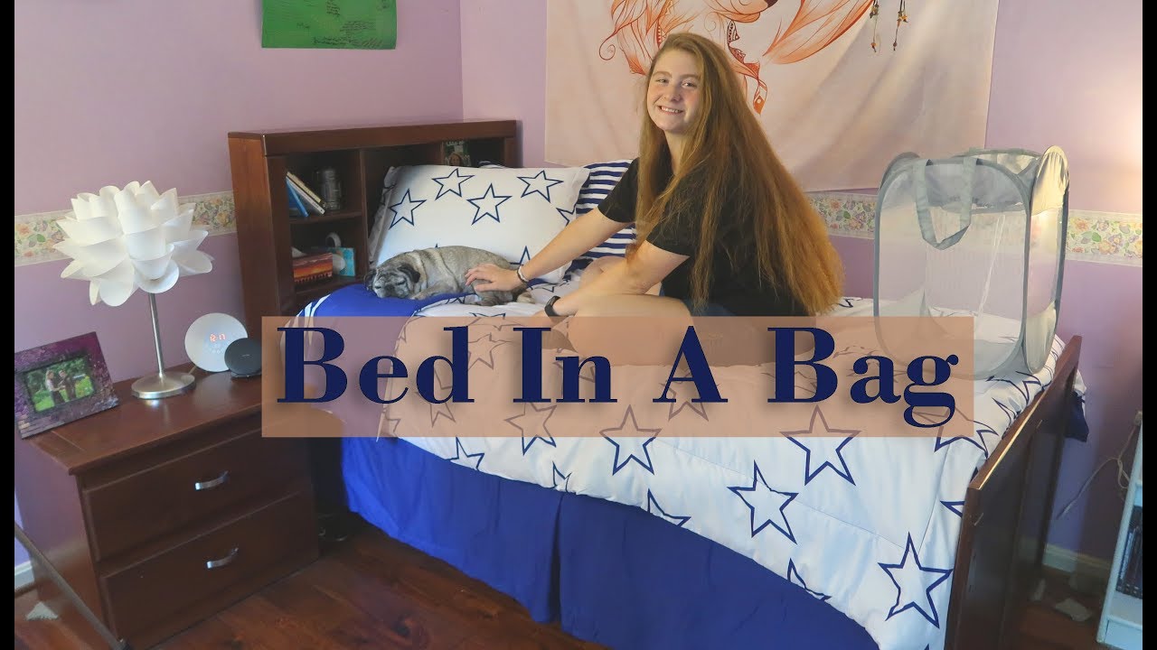 🌼Bed In A Bag Comforter Set TXL DORM SHEETS Review👈