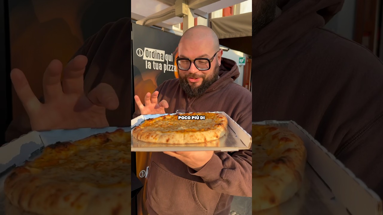 PROVO IL DISTRIBUTORE DELLA PIZZA DI ITALPIZZA