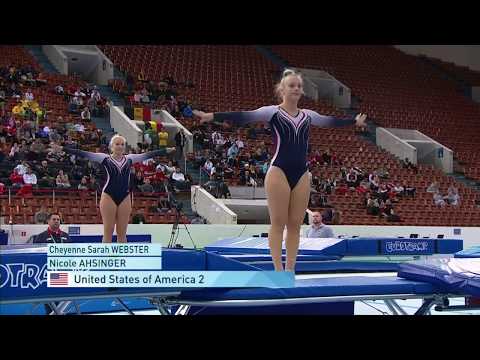 2018 Synchro Trampoline World Championships (Female)