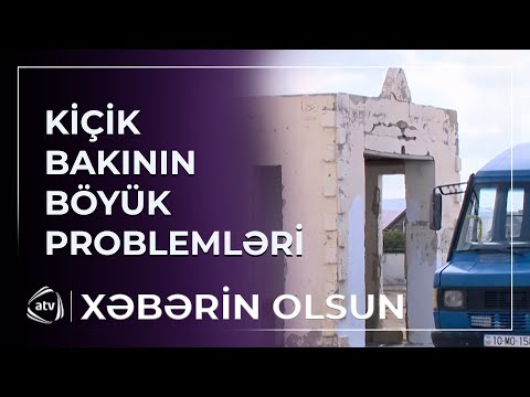 Ceyildağ qəsəbəsinin yol problemi