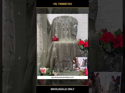 Elan Studio Maria B Chiffons E 61 – product video thumbnail