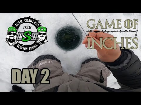 Game Of Inches - Ice Fishing Competition - Team CSO - Day 2