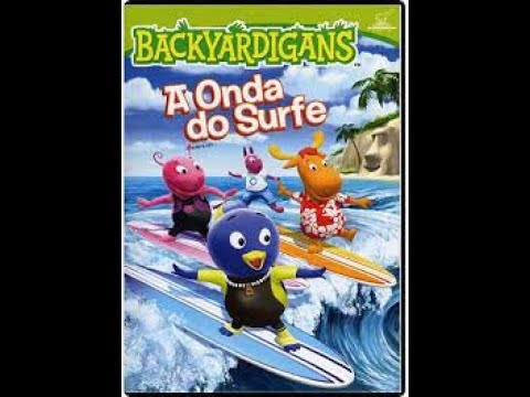 DVD Backyardigans | A Onda do Surfe (DVD completo)