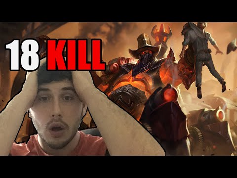 LEAGUE OF LEGENDS ITA - URGOT 18 KILL SOLOWIN