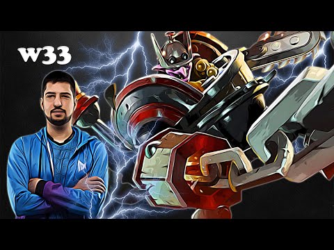 W33 - Timbersaw Offlane with GH Earth Spirit | Dota 2 7.28bGameplay