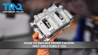 How to Replace Front Caliper 1997-2003 Ford F-150