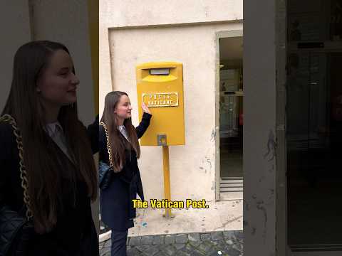 Sending postcards from the smallest country in the world!