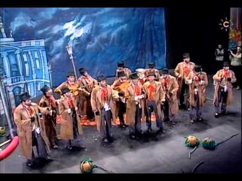 Comparsa  Bíbbidi, Bóbbidi, Búu LOS CENICIENTOS, 1ª Semifinal [Actuación Completa] Carnaval 2007