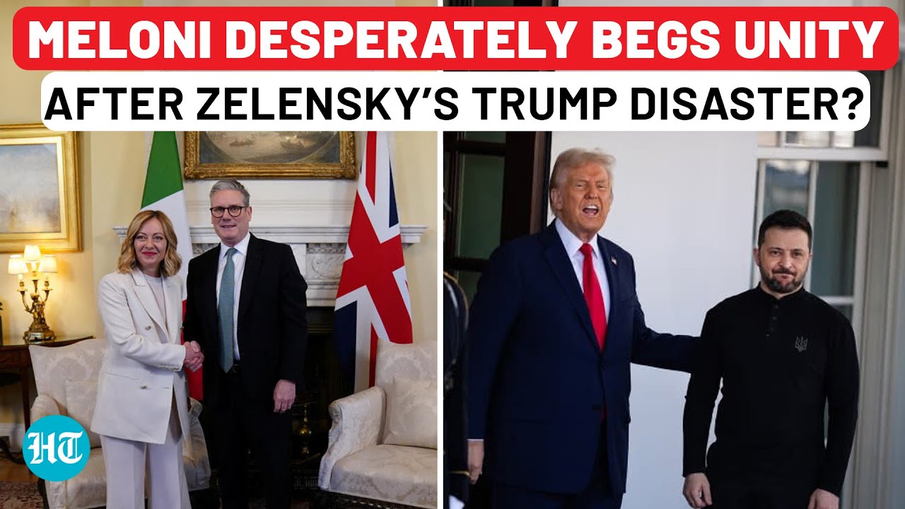 Meloni-Starmer Meet: After Zelensky’s Blunder Sparks Trump’s Wrath, Italy PM Fears a Fractured West?