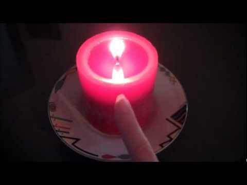 Pillar candle burning tips