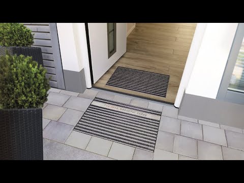 Ästhetische Eingangsbereiche mit dem ACO Schuhabstreifer Vario 2.0