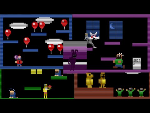 FNAF 3 ALL MINIGAMES + GOOD ENDING