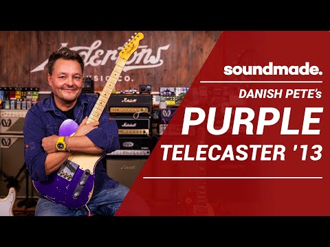 Danish Pete's Fender Purple Fender Telecaster 2013 #soundmade