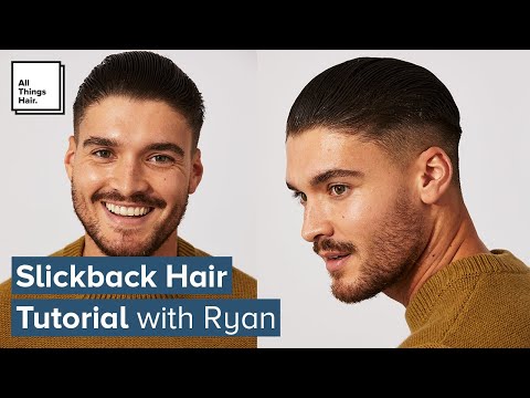 Men's Slick Back Hairstyle | Tutorial