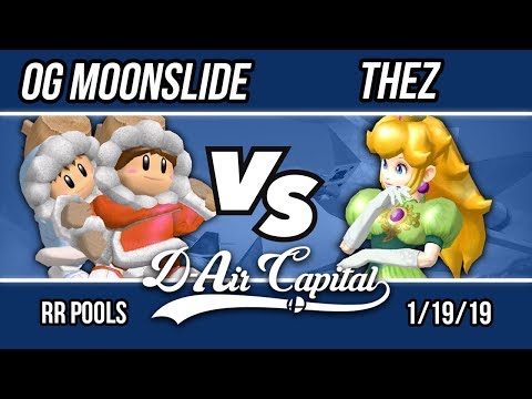 D-Air Capital 13 - OG Moonslide (ICs) Vs. Thez (Peach) - RR Pools