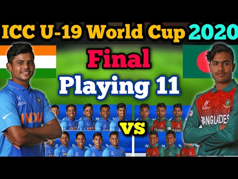 ICC U-19 World Cup 2020 Final India vs Bangladesh | Both Team Playing 11 | IND vs BAN Under 19 Final