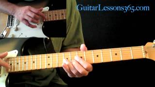 Electric Gypsy Guitar Lesson Pt.2 - Andy Timmons - Tap Harmonic Section & Bridge