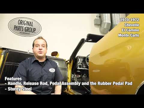 OPGI Product Spotlight: 1970-1972 Chevelle, El Camino, and Monte Carlo Parking Brake Pedal Assembly