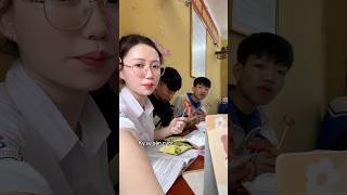 Ngồi bàn cuối khi đi học cùng mấy đứa bạn thân kiểu #hocsinh #crush #bạnthân 