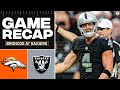 Raiders Defeat Broncos for FIRST WIN OF SEASON [FULL GAME RECAP] | CBS Sports HQ
