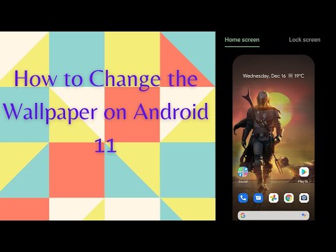 How to Change Wallpaper on Android 11 stock OS