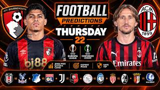Football Predictions Today | 22 October 2026 | BTTS & Over 2.5 Goals,  Europa Le