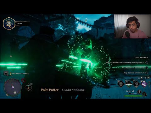 Avada Kedavra Vs. Boss Fight In Hogwarts Legacy