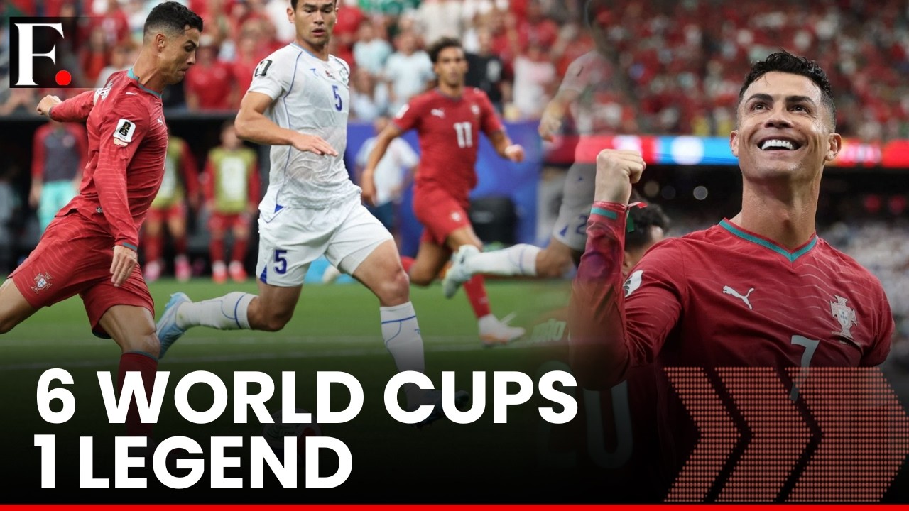 Ronaldo Becomes First Ever to Score in 6 World Cups in Portugal win over Uzbekistan