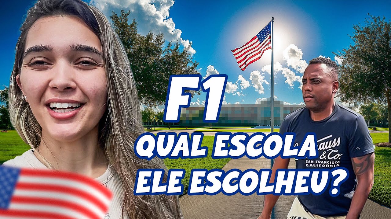Mudança de Status para F1 em Orlando, ele escolheu a escola!