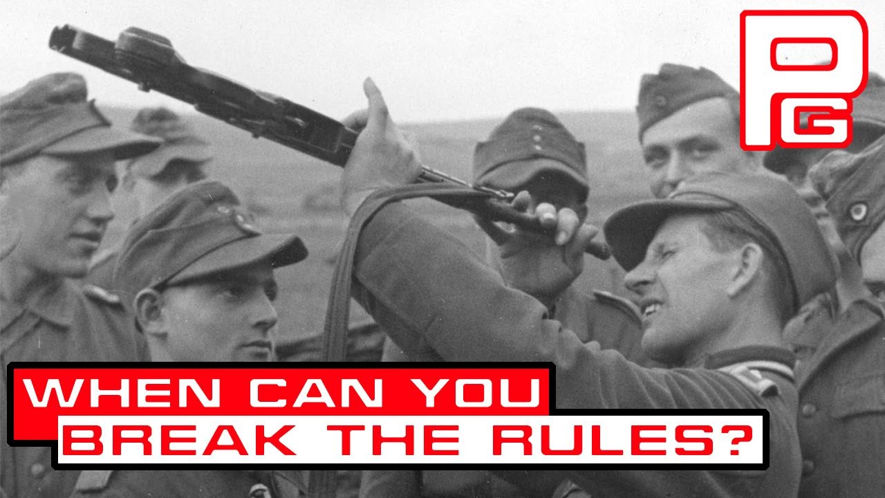 Breaking the Four Gun Safety Rules