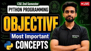 Python Programming | CSE 2nd Semester | Imortant Objective | BEU-PATNA