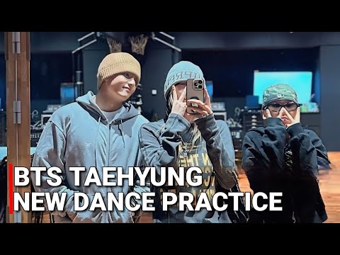 BTS Taehyung New Dance Performance BTS V New Dance Practice With Bada Lee & Ingyoo Kim 2024