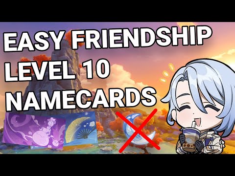 How To Farm Friendship EXP Fast! (No Resin) | Genshin Impact
