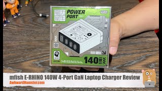 mfish E-RHINO 140W 4-Port GaN Laptop Charger Review