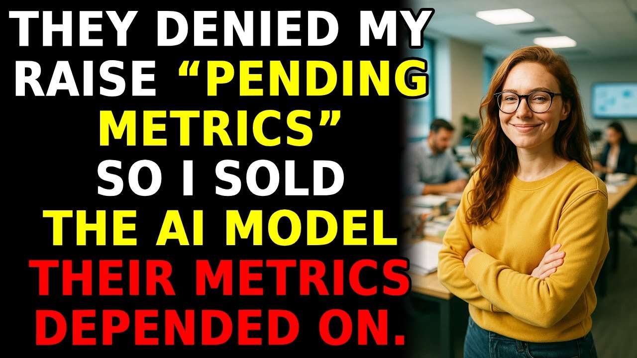They Denied My Raise “Pending Metrics” — So I Sold the AI Model They Couldn’t Function Without 🤖